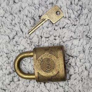Vintage Yale Lock and Key Set